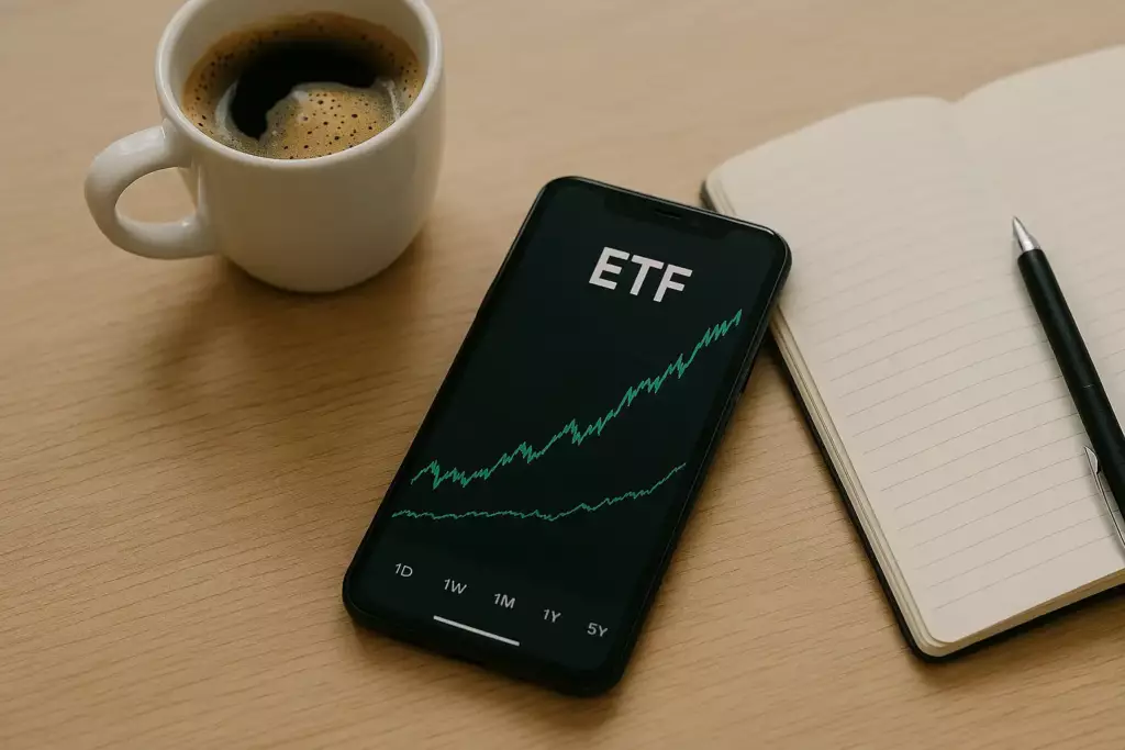 Investir dans le Nasdaq : Application de gestion d'ETF Nasdaq sur smartphone