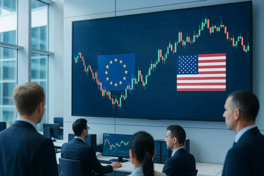 Droits de douane Trump portefeuille actions européennes