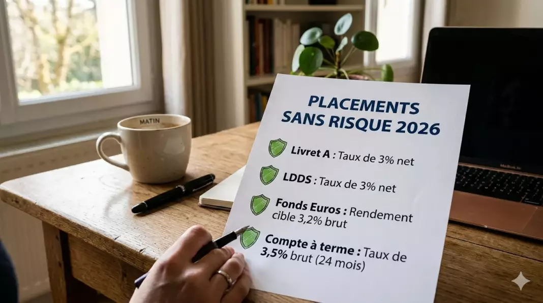 placements capital garanti 2026 : pyramide des placements sécurisés sans risque