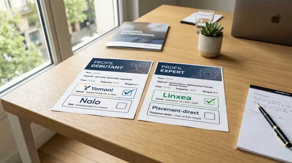 yomoni vs linxea 2026 : deux portraits d'épargnants types pour chaque solution